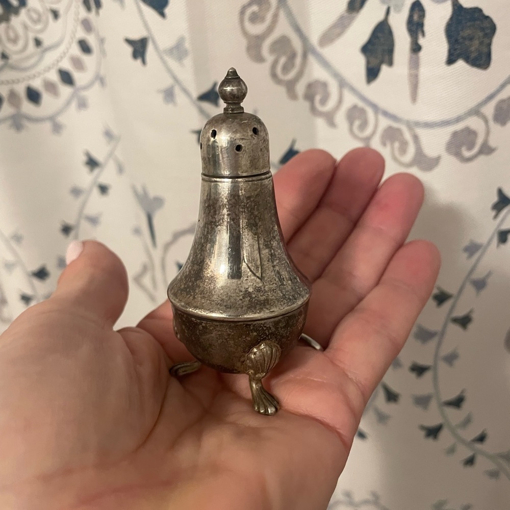 Vintage Silver Salt Shaker
